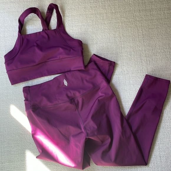 FP Movement by Free People Other - Free People Movement marching purple workout set